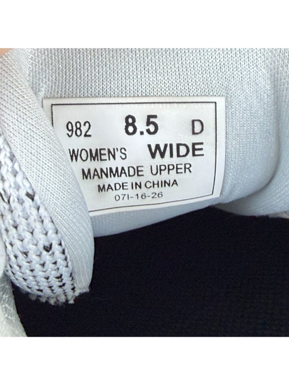 Orthofeet Coral Athletic Walking Shoes Womens 8.5 White Gray Silver Comfort - Picture 8 of 10